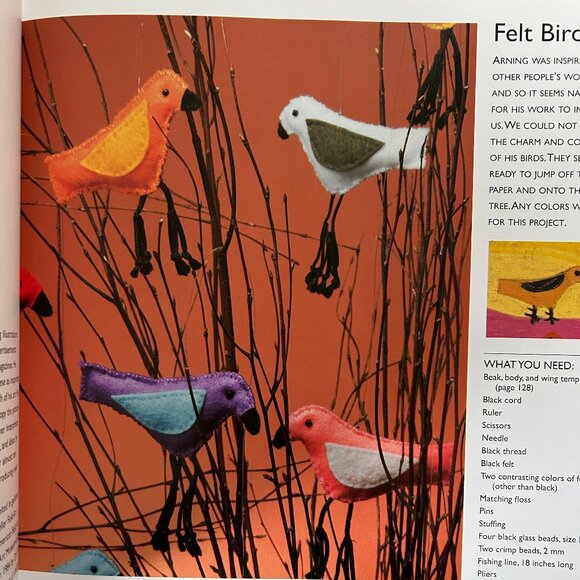 THE ART-FULL TREE: ORNAMENTS TO MAKE paperback book - Picture 3 of 9